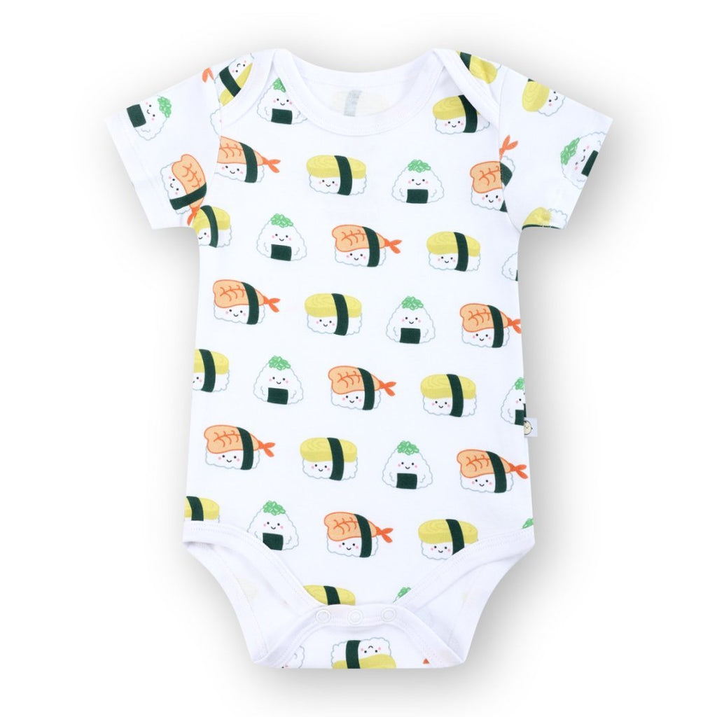 Organic Cotton Baby Onesie - Sushi
