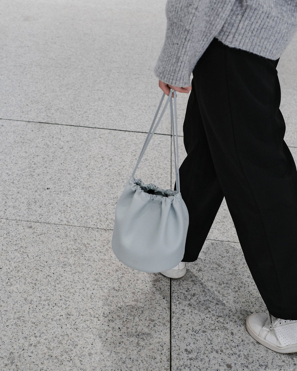 🌽 BO Drawstring Corn Leather