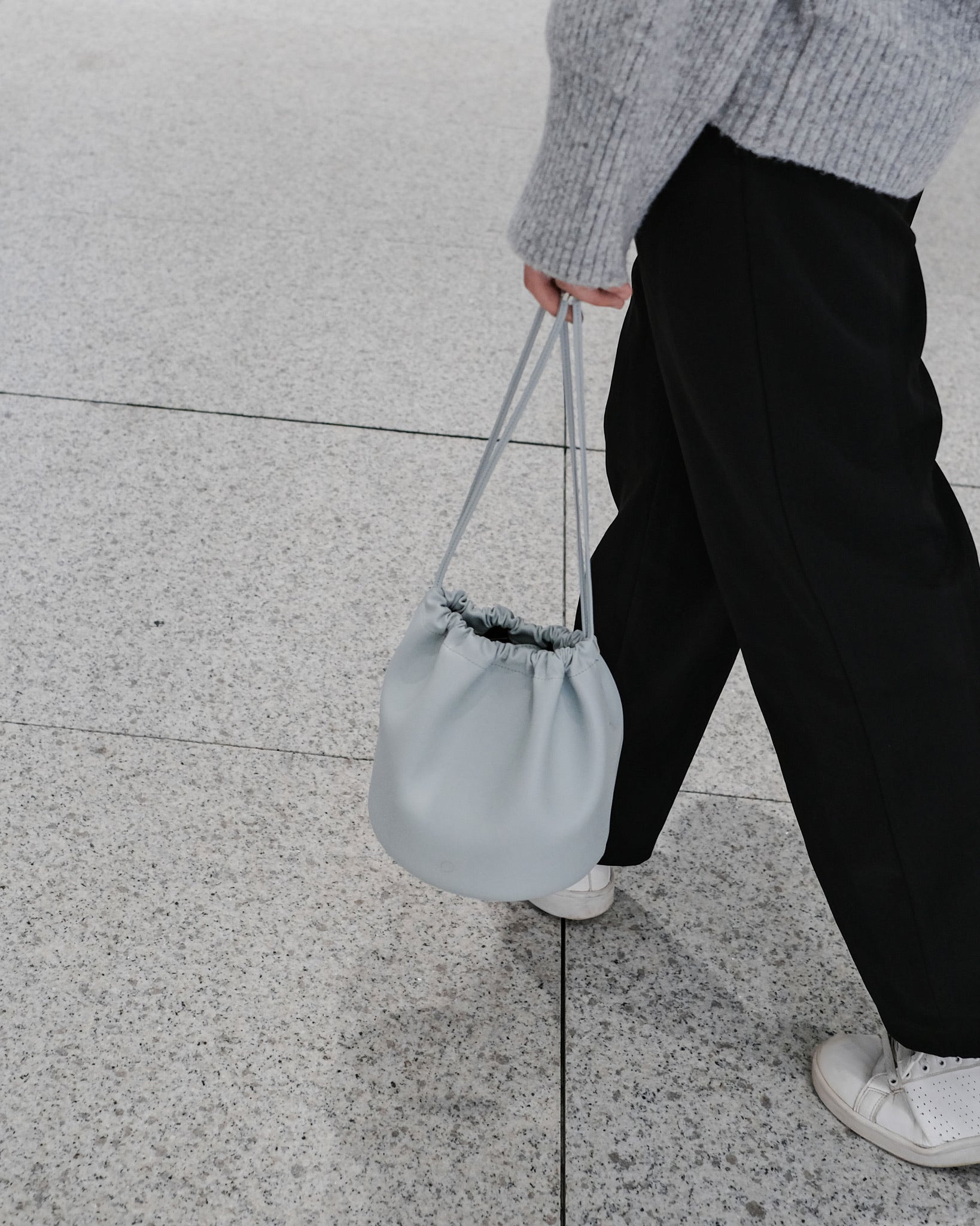 🌽 BO Drawstring Corn Leather