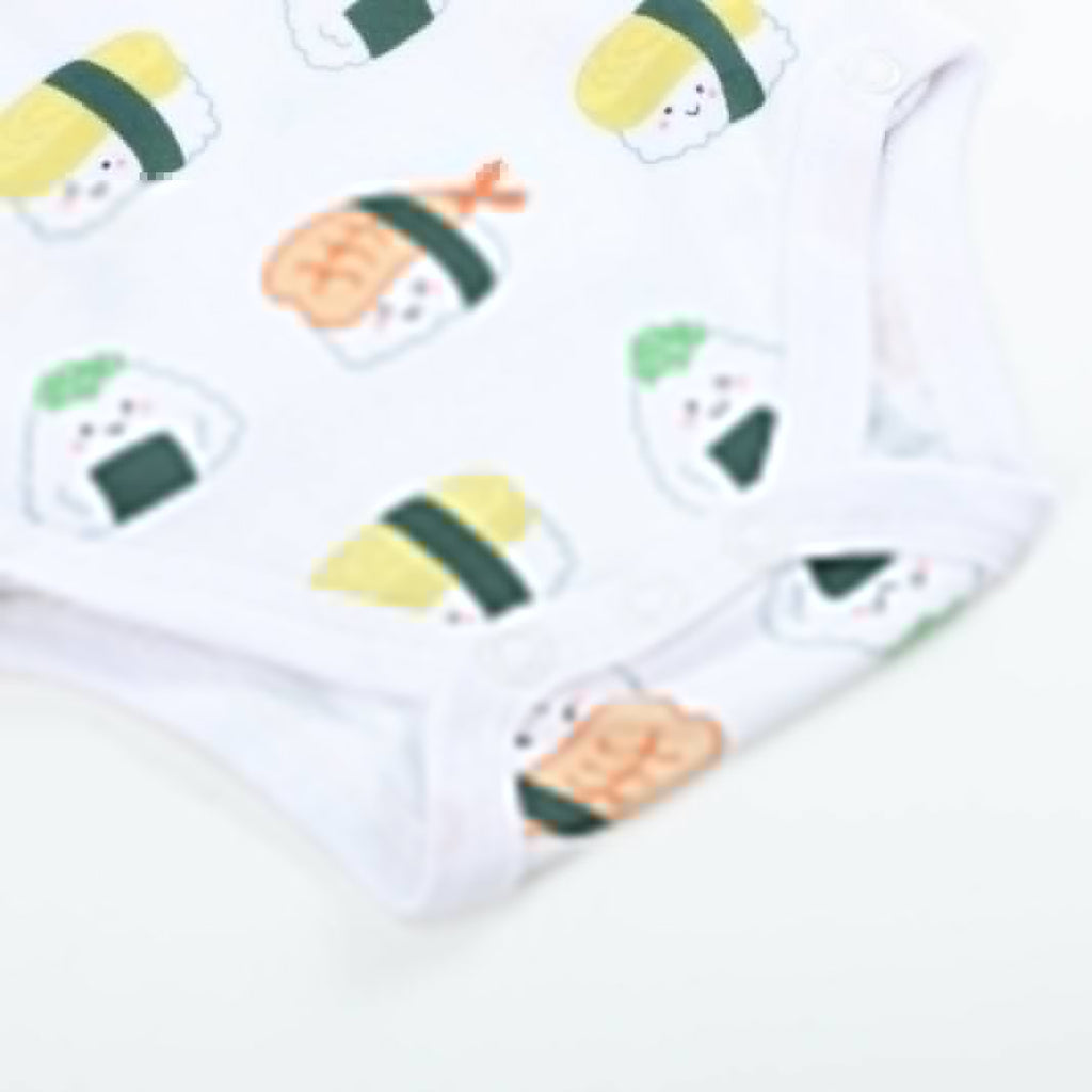 Organic Cotton Baby Onesie - Sushi