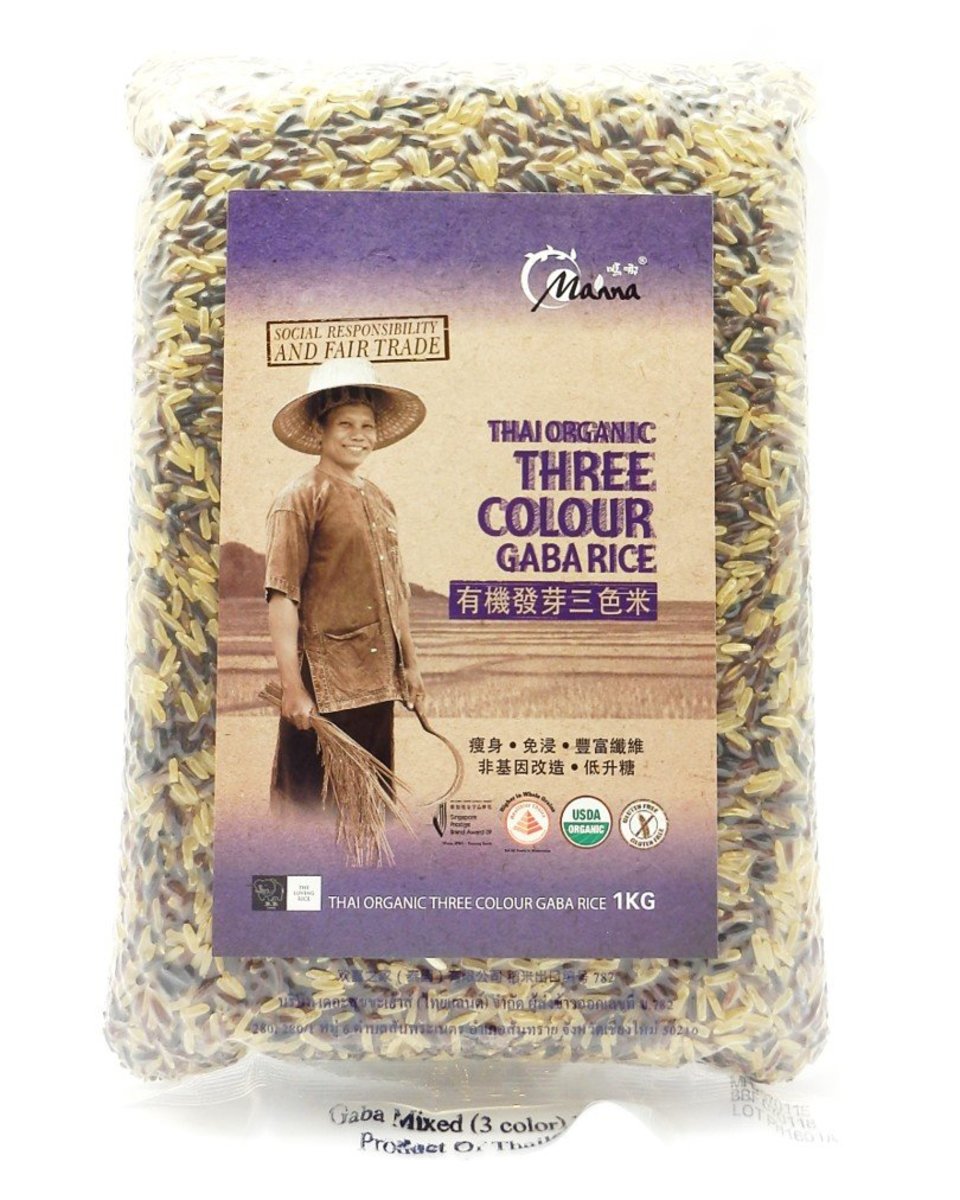 La Manna Organic Three Color GABA Rice 1kg