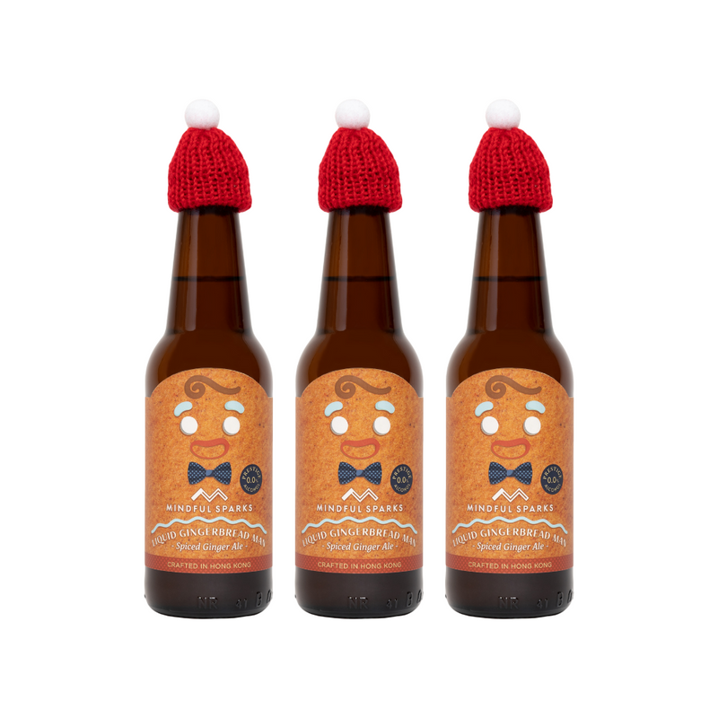 Liquid Gingerbread Man Spiced Ginger Ale 245ml