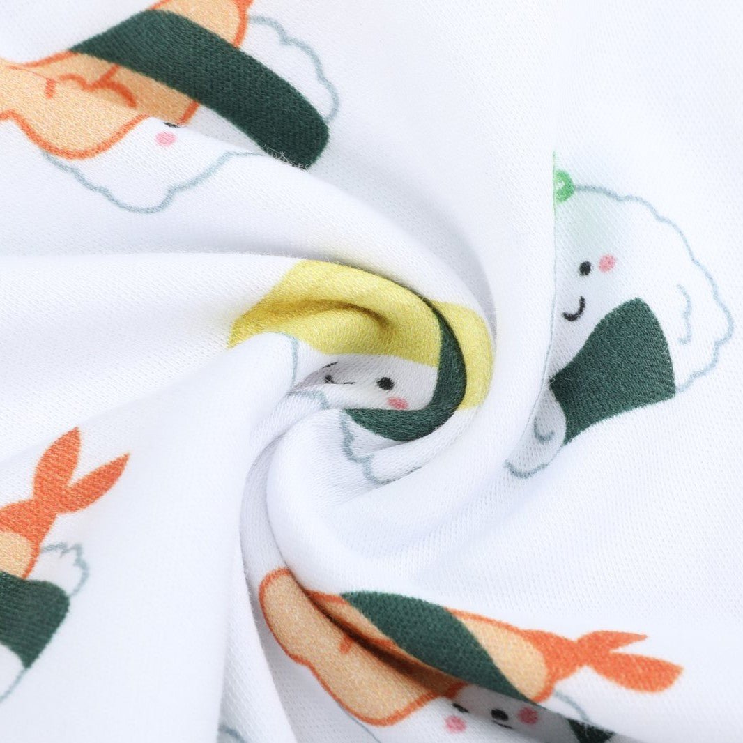 Organic Cotton Baby Onesie - Sushi