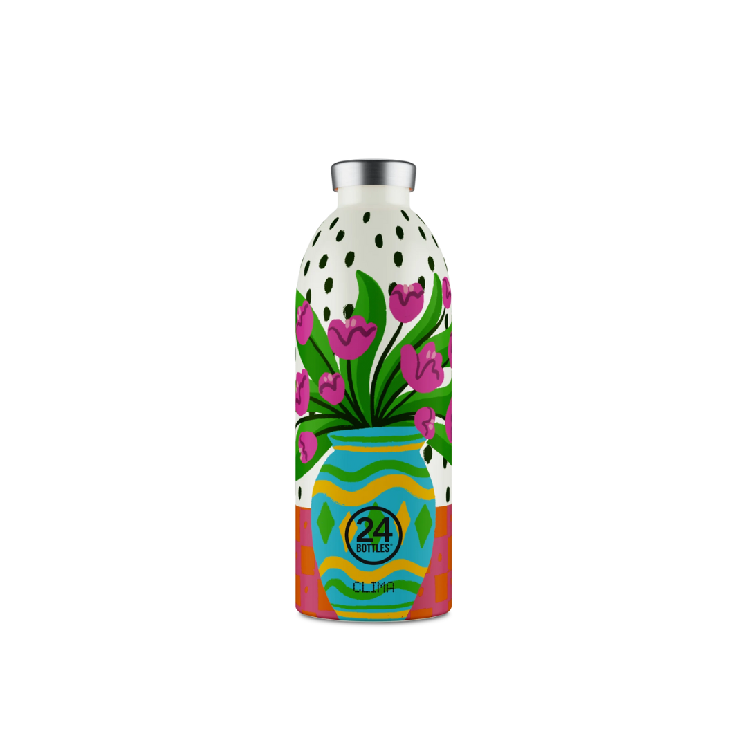 Clima Bottle 850ML Fiori Rosa