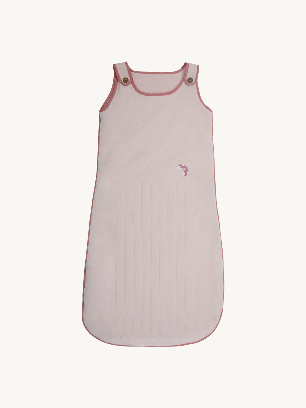 Organic Muslin Sleeping Bag - Pink Blossom｜Kids Sleeping Bag