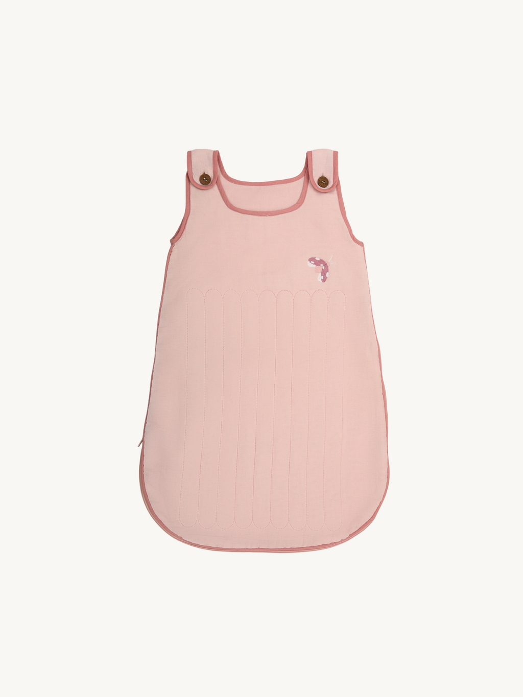 Organic Muslin Sleeping Bag - Pink Blossom｜Kids Sleeping Bag