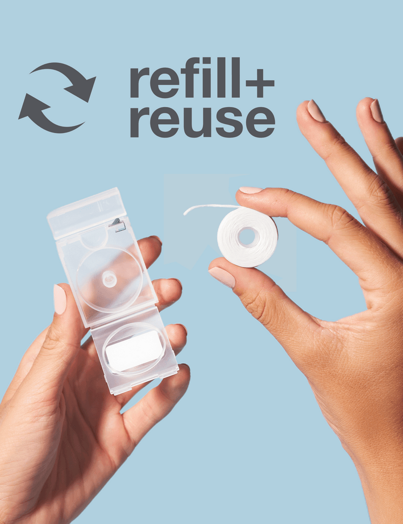 Dental Floss Refill - 2 Rolls