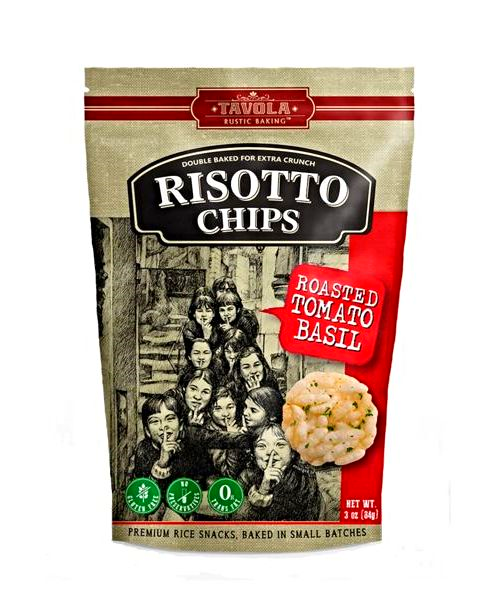Risotto Chips - Roasted Tomato Basil