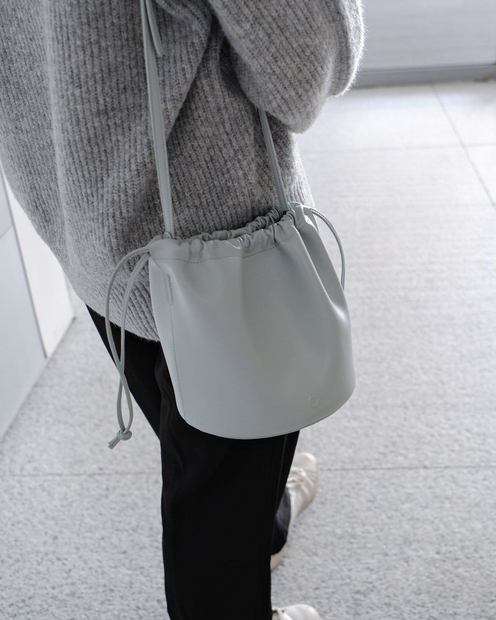 🌽 BO Drawstring Corn Leather