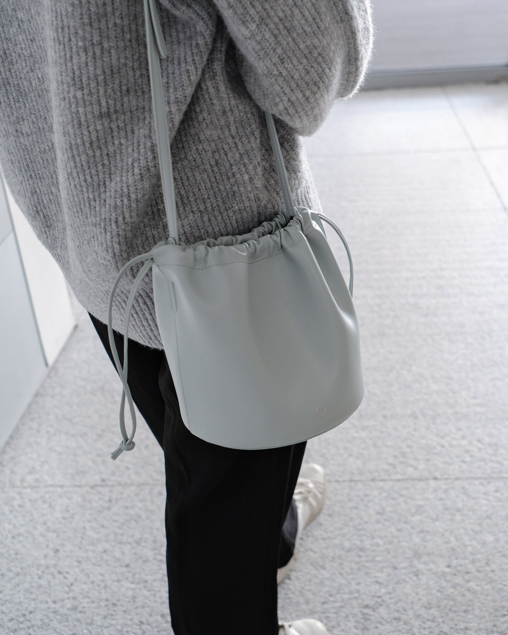 🌽 BO Drawstring Corn Leather