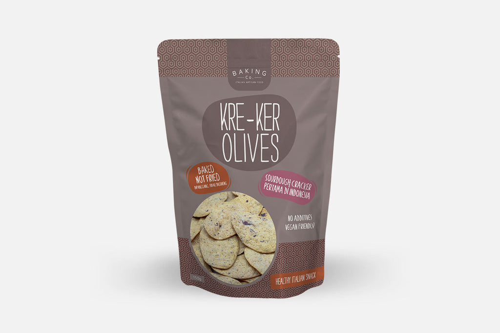 Sourdough Cracker - Olives 150g