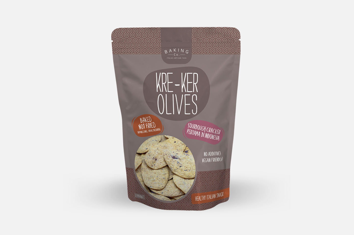Sourdough Cracker - Olives 150g