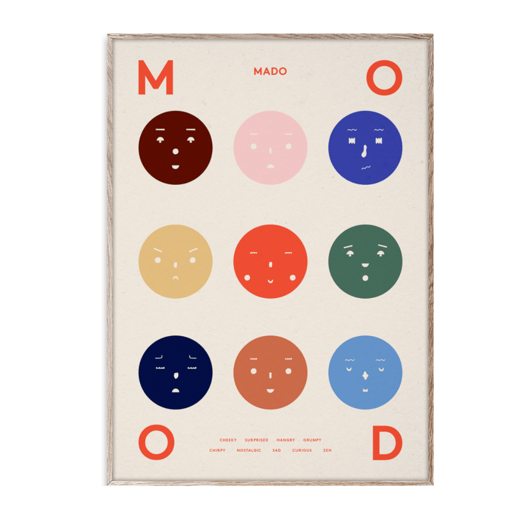9 Moods - 50cm x 70cm
