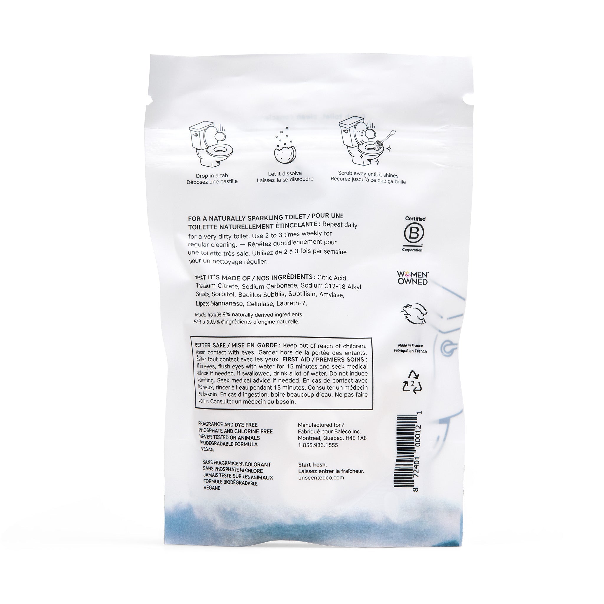 Toilet Bowl Cleaner - 22 tabs