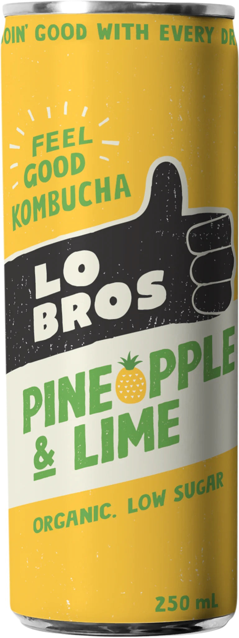 Organic Kombucha - Pineapple & Lime 250ml