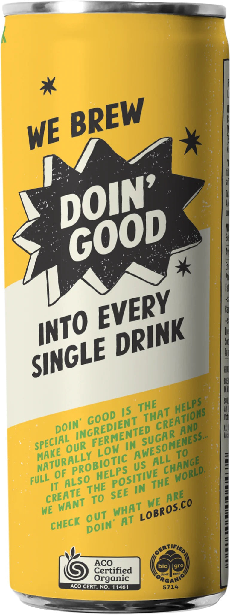 Organic Kombucha - Pineapple & Lime 250ml