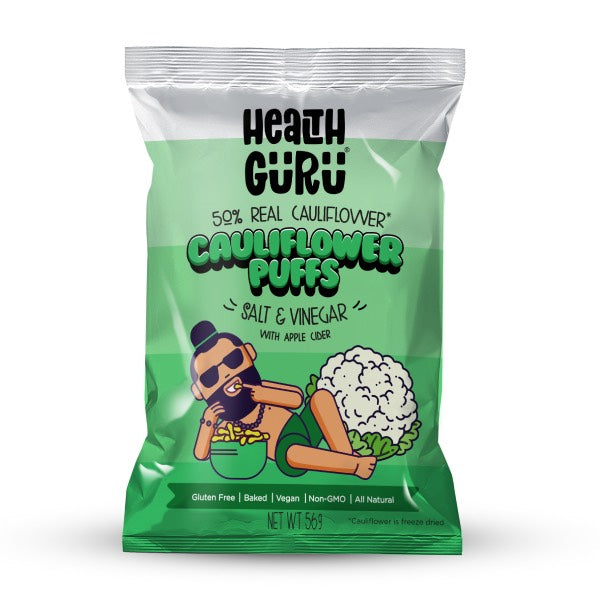 Cauliflower Puffs - Salt & Vinegar (with Apple Cider)