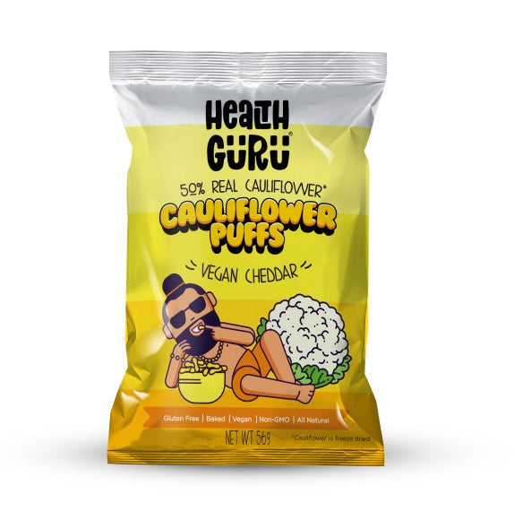 Cauliflower Puffs - Vegan Cheddar