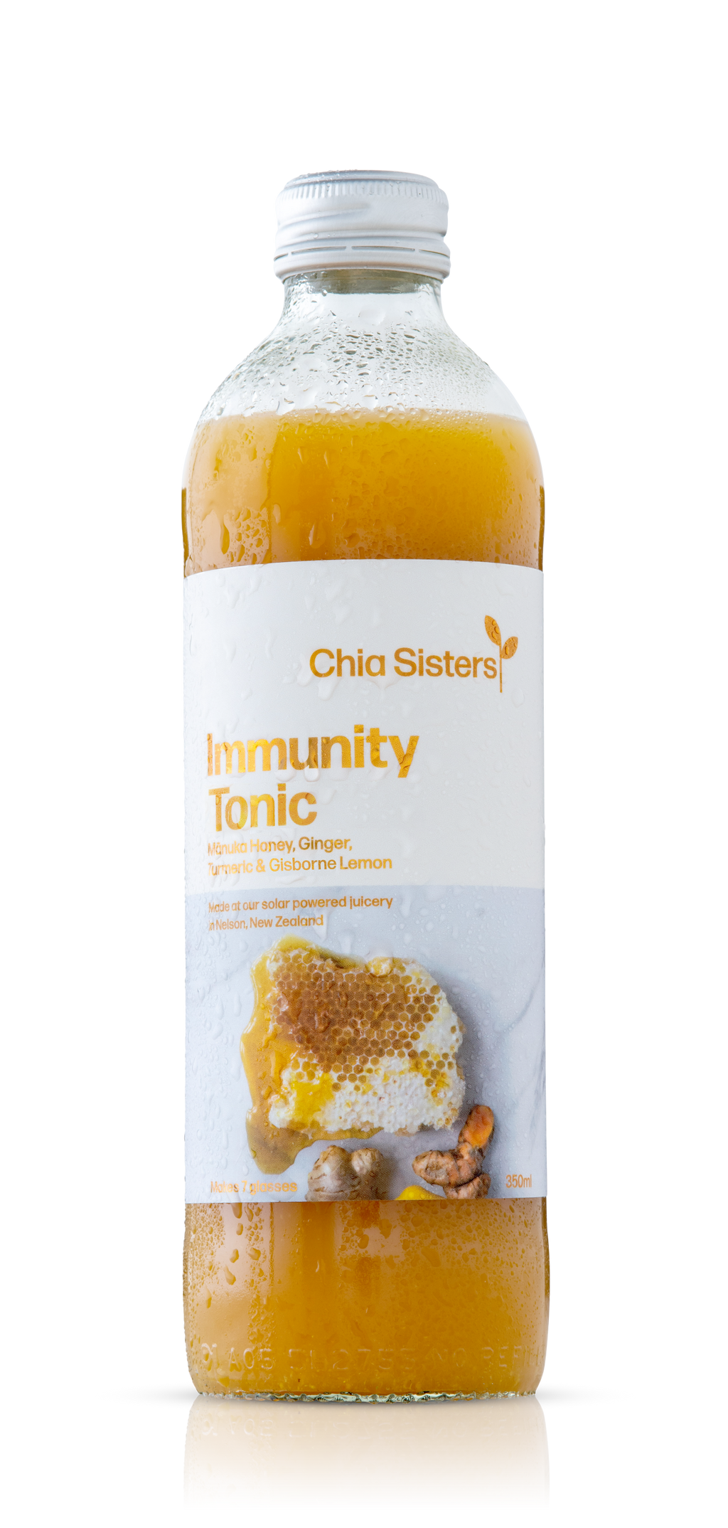 Immunity Hot Tonic - Honey, Ginger, Turmeric & Lemon