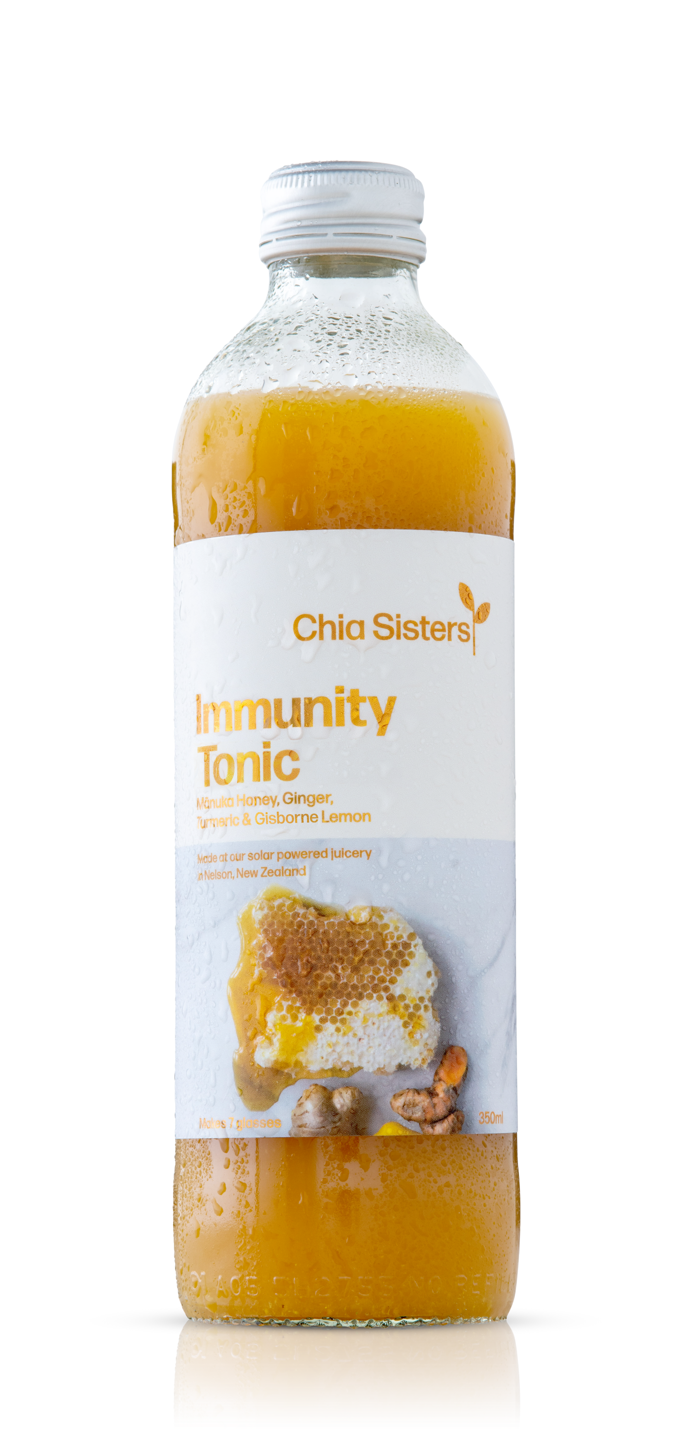 Immunity Hot Tonic - Honey, Ginger, Turmeric & Lemon