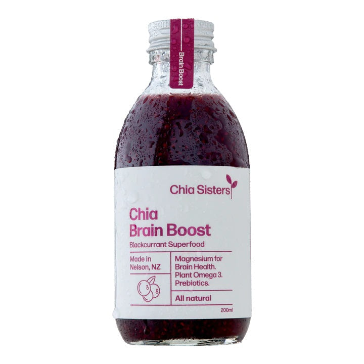 Chia Brain Boost - Blackcurrant 200ml