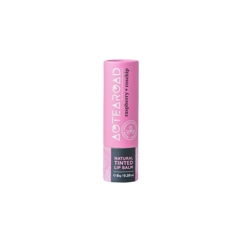 Organic Lip Balm Raspberry + Rosehip 8g