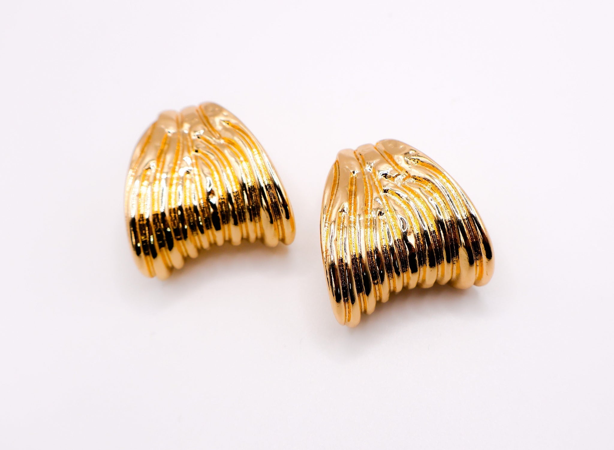 Golden Halo Earrings â€?Luxury Gold Statement Earrings