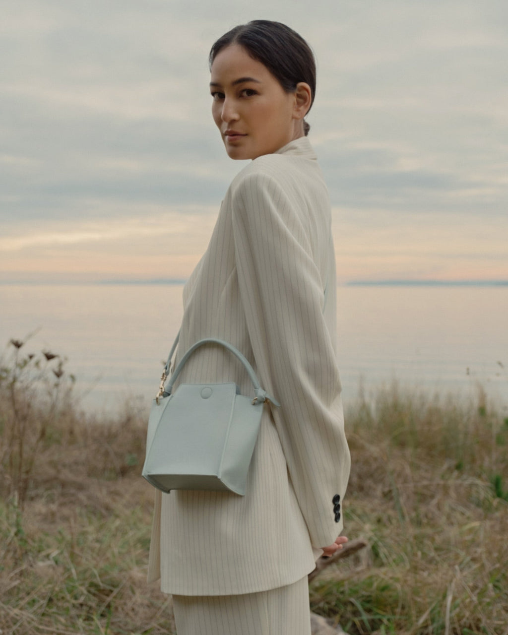 🌽 Mini Pine Corn Leather Bag