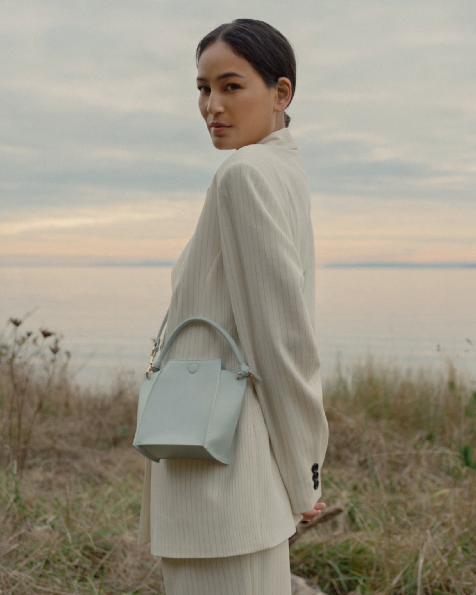 🌽 Mini Pine Corn Leather Bag