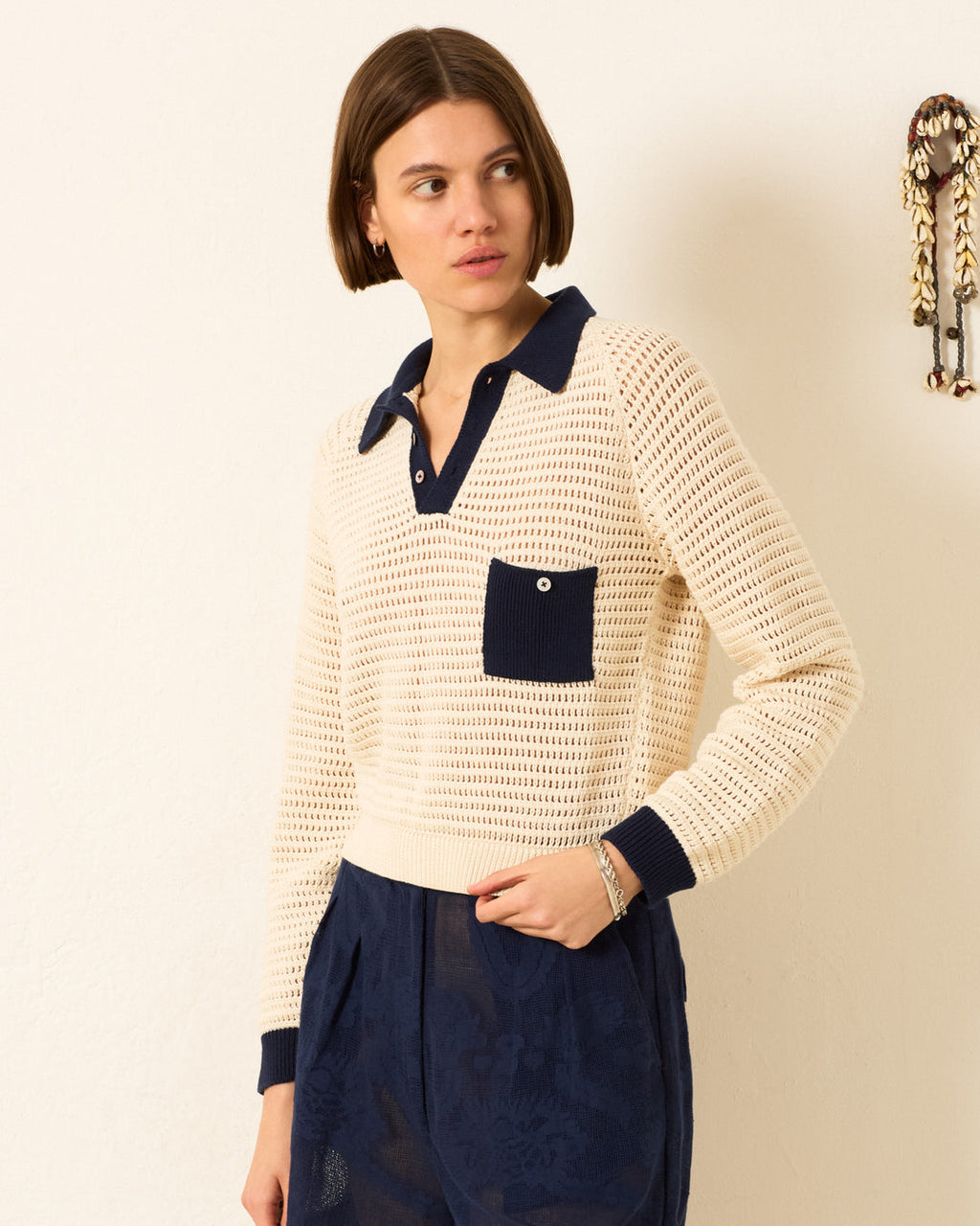 Liza Captain C Liza Captain Cro White