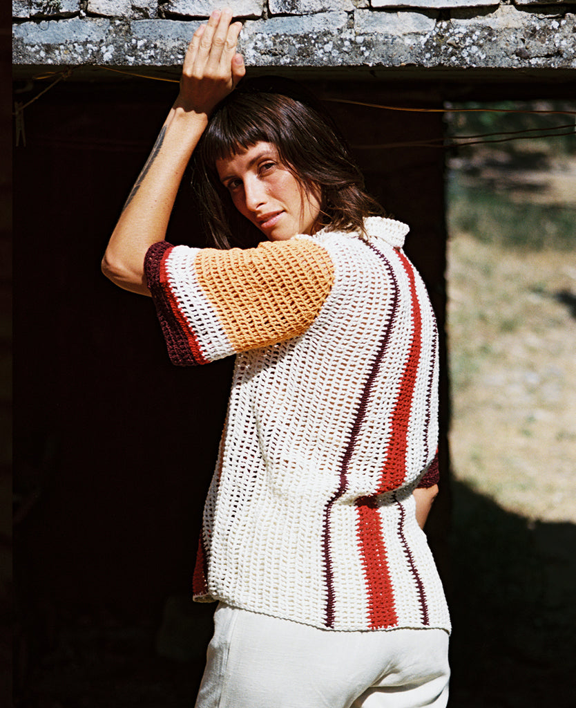 Blouse James James Shirt Red-Papaya