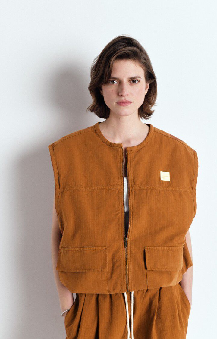 Gilet Ryg16b Cannelle