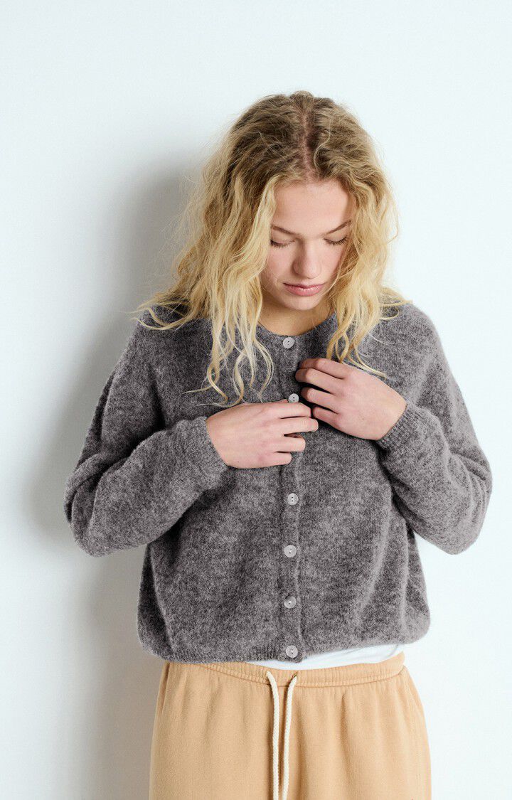 Cardigan Vito19e Acier-Chine