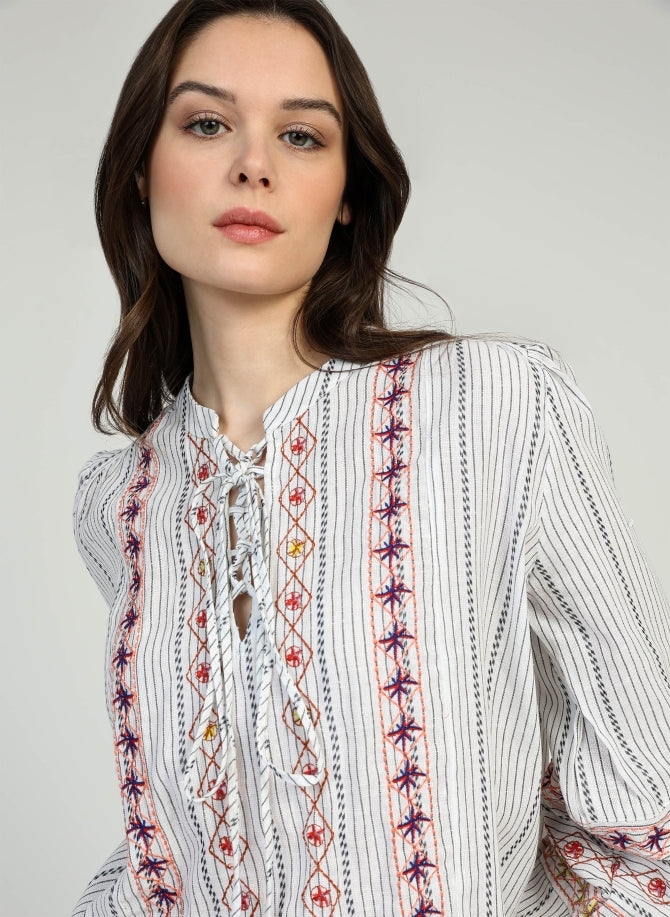 Blouse 48-20559-w Suvila Rayure