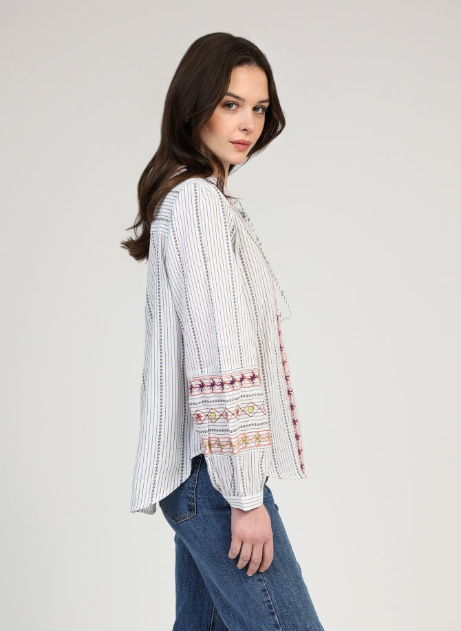 Blouse 48-20559-w Suvila Rayure