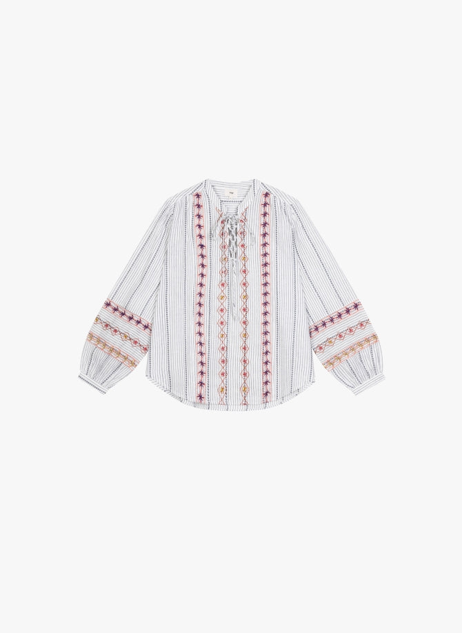 Blouse 48-20559-w Suvila Rayure