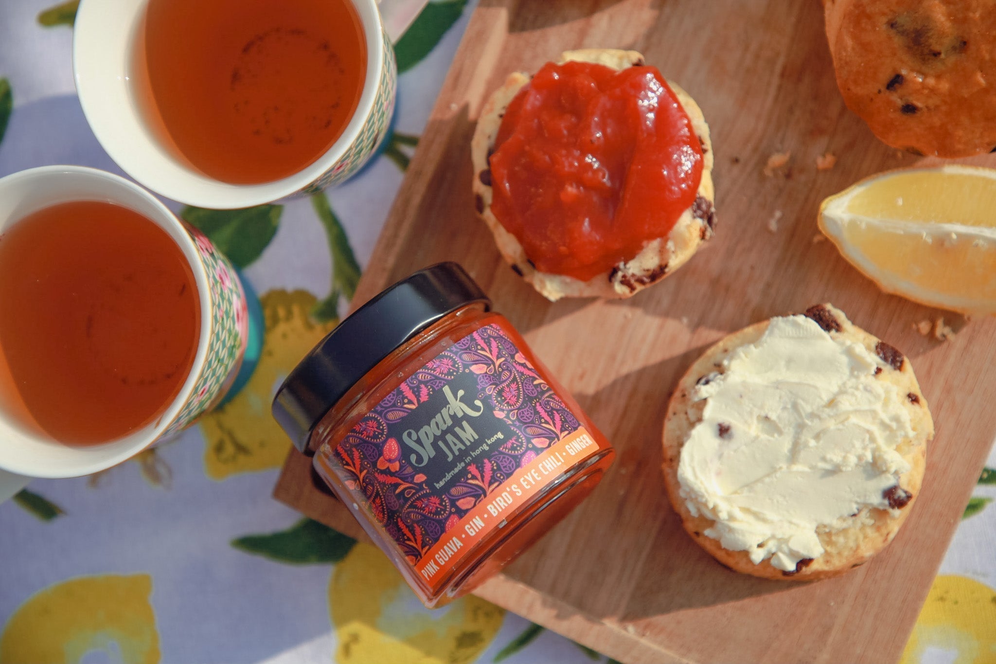 Spark Pink Guava Jam with Gin