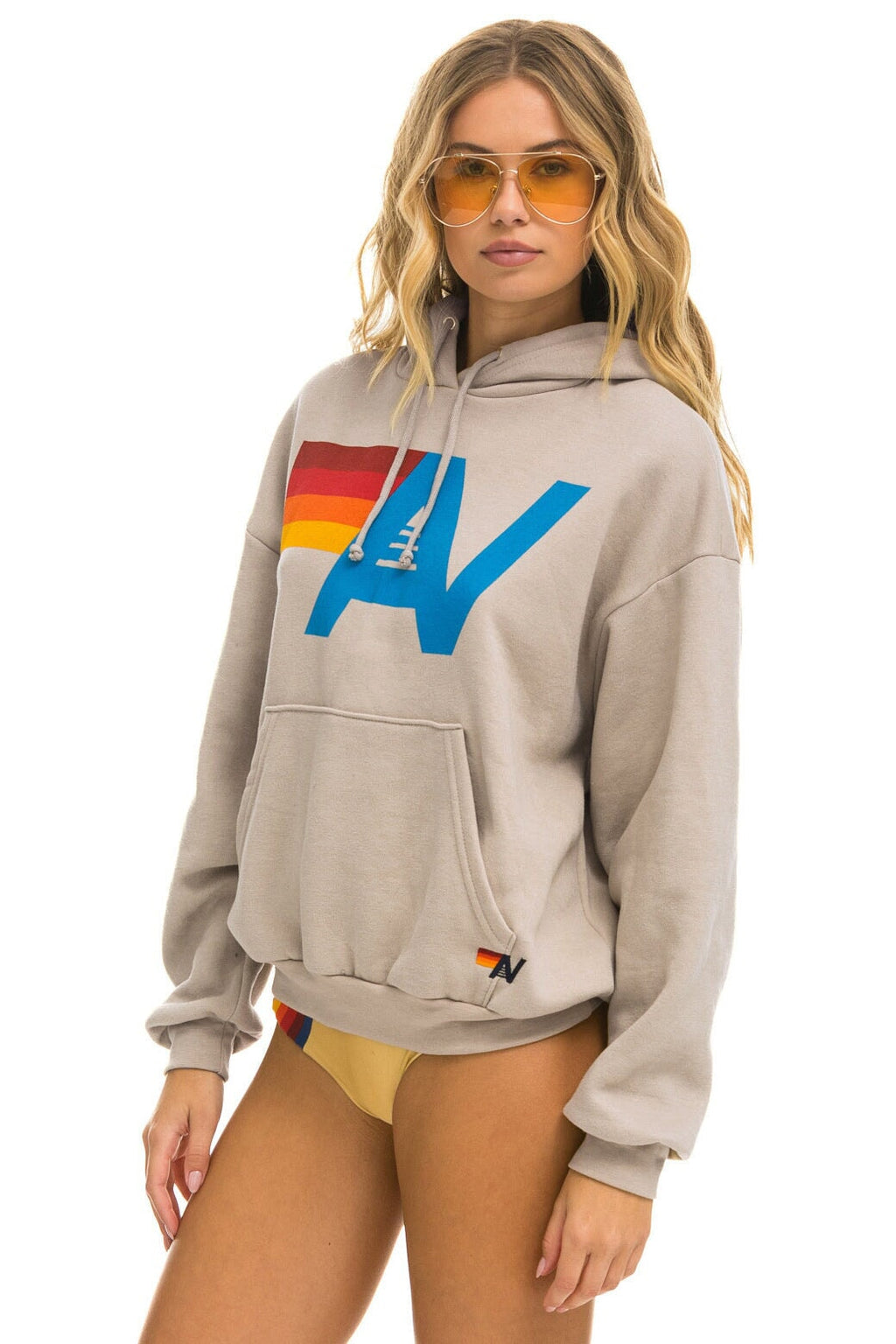 Hoodie Logo Relaxed Hdprxlo Sand
