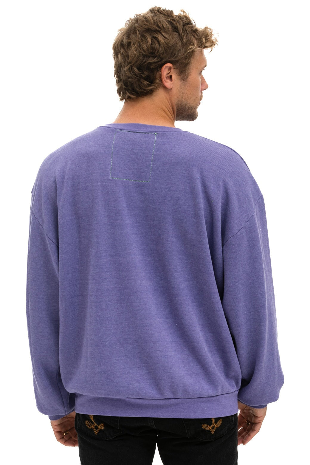 Sweatshirt Logo Stit Swrxstlo Lavender