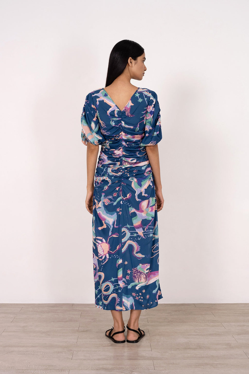 Dress Florence Dress Dark-Teal