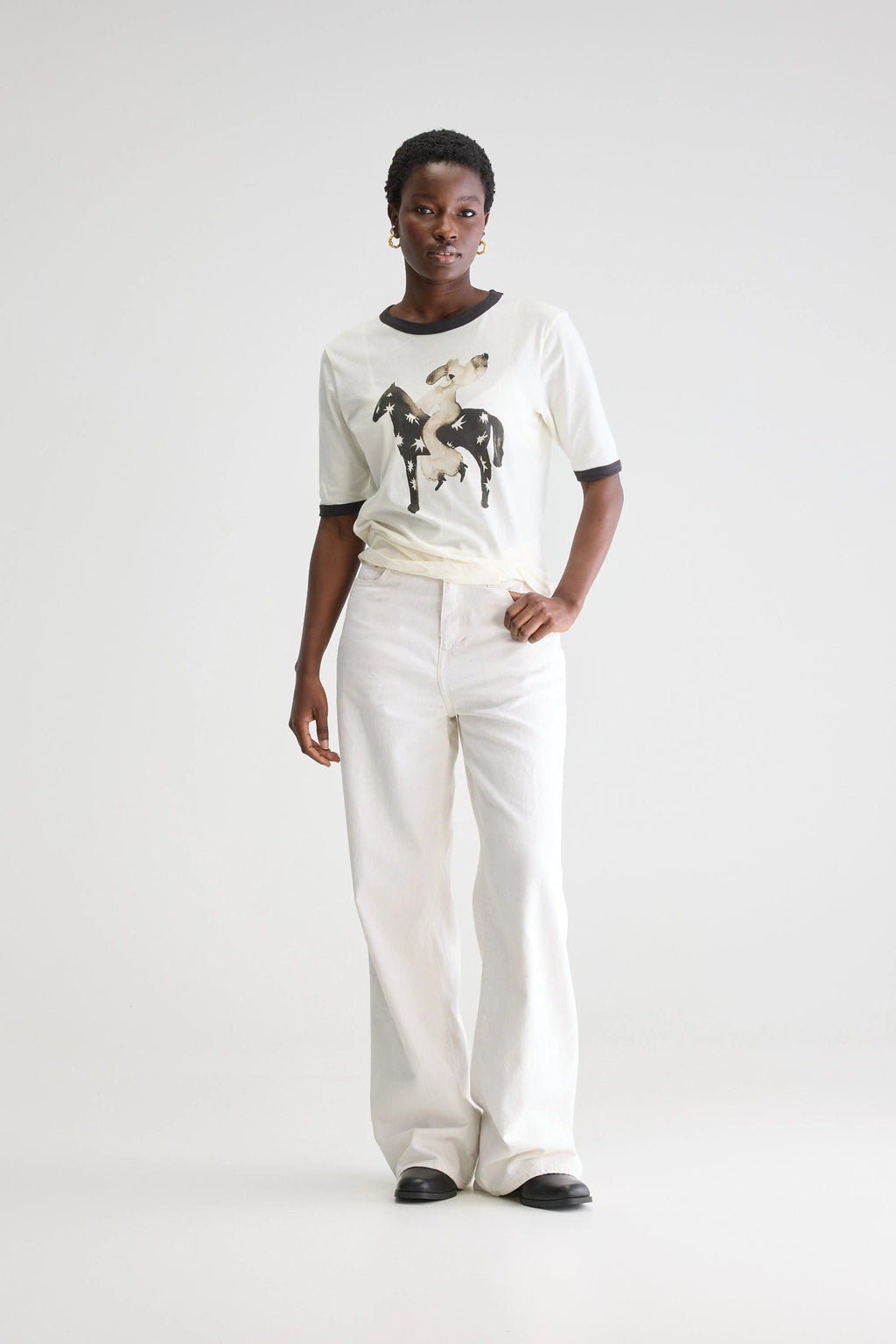 Tshirt Cosmos51 T130 Cosmos51 T1301 Ecru