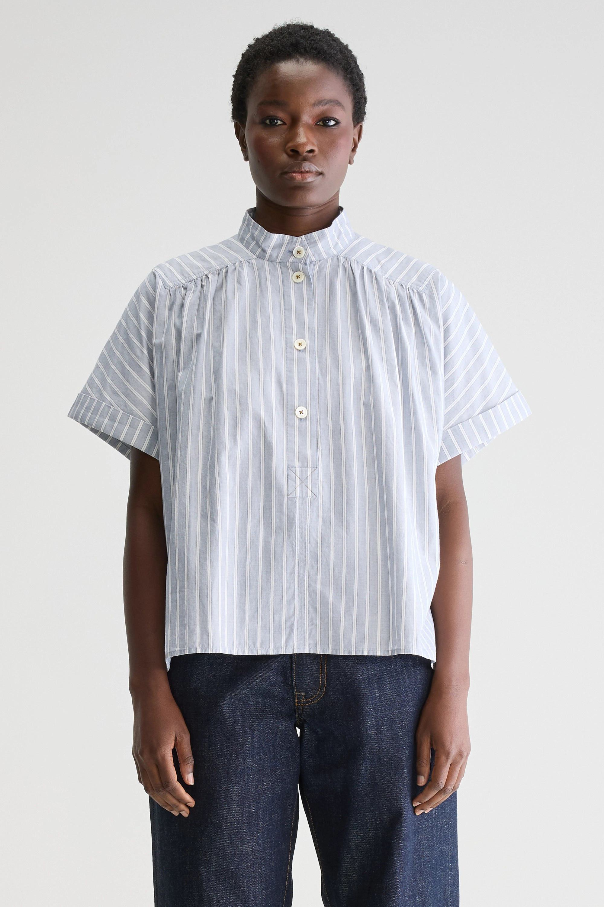 Blouse Pear51 S1074 Stripe-A