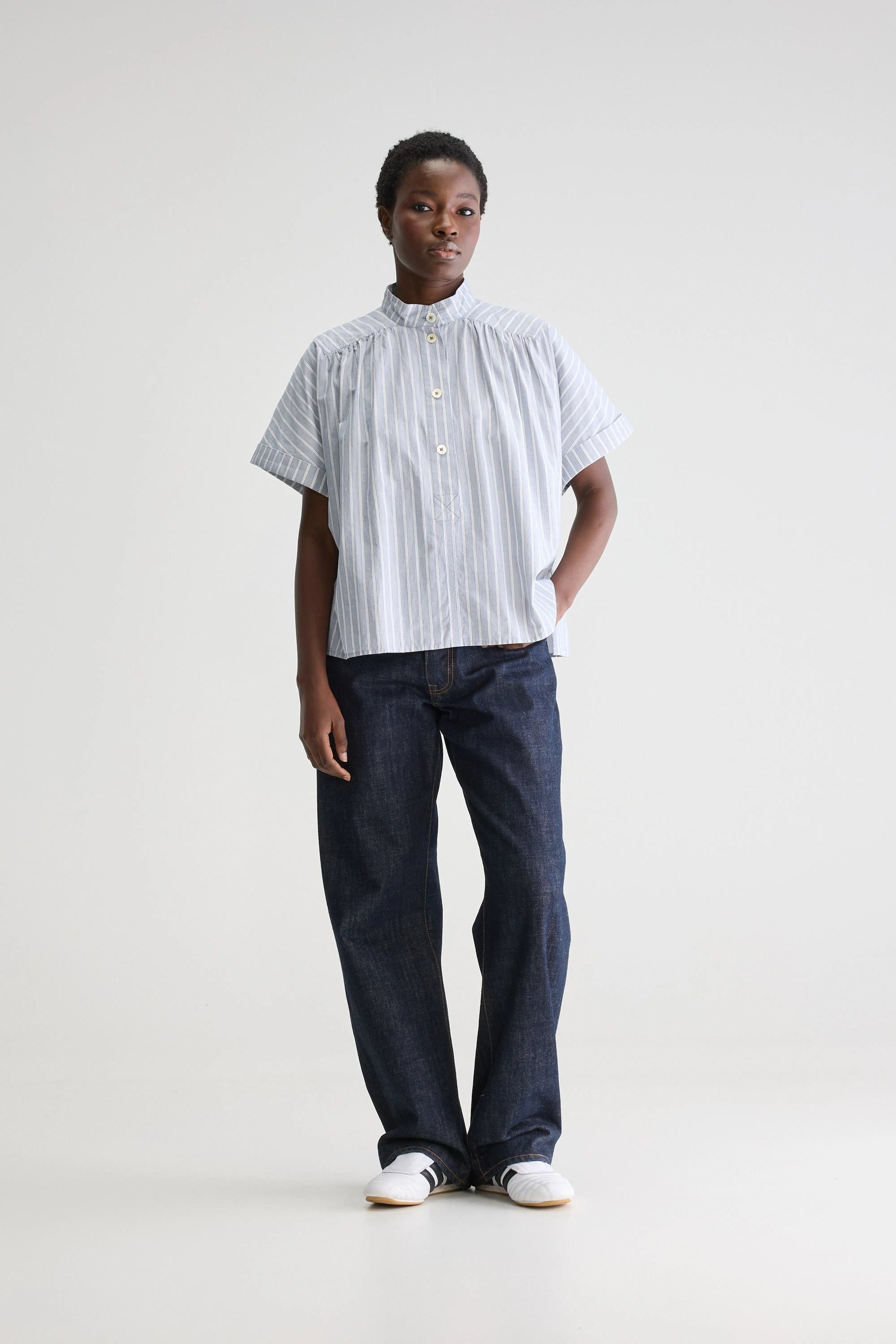 Blouse Pear51 S1074 Stripe-A