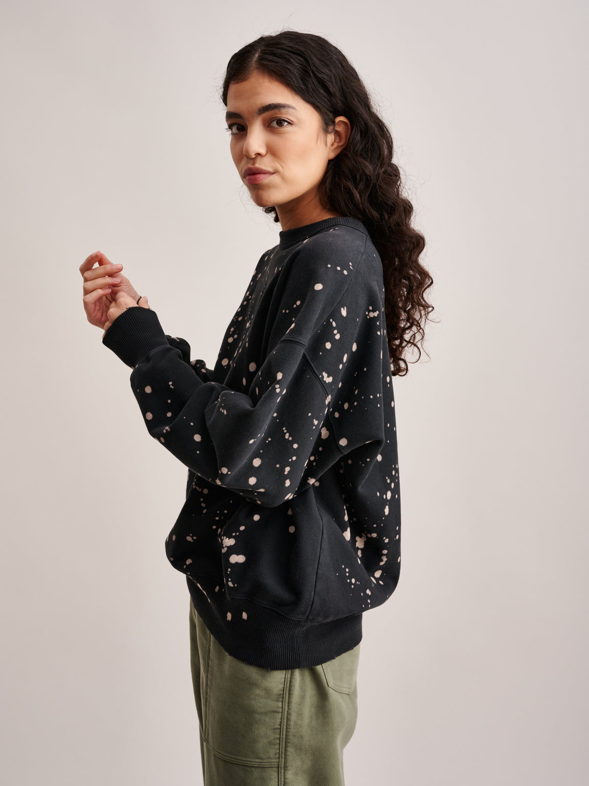 Sweatshirt Sierra32 Sierra32 T1622b Black-Beauty