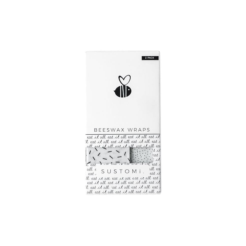 Beeswax Wraps 2 Pack: 1S 1M