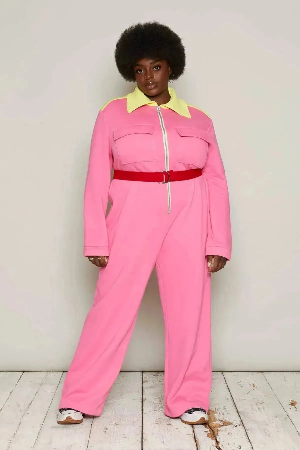 Belinda Boiler Suit (Pink)