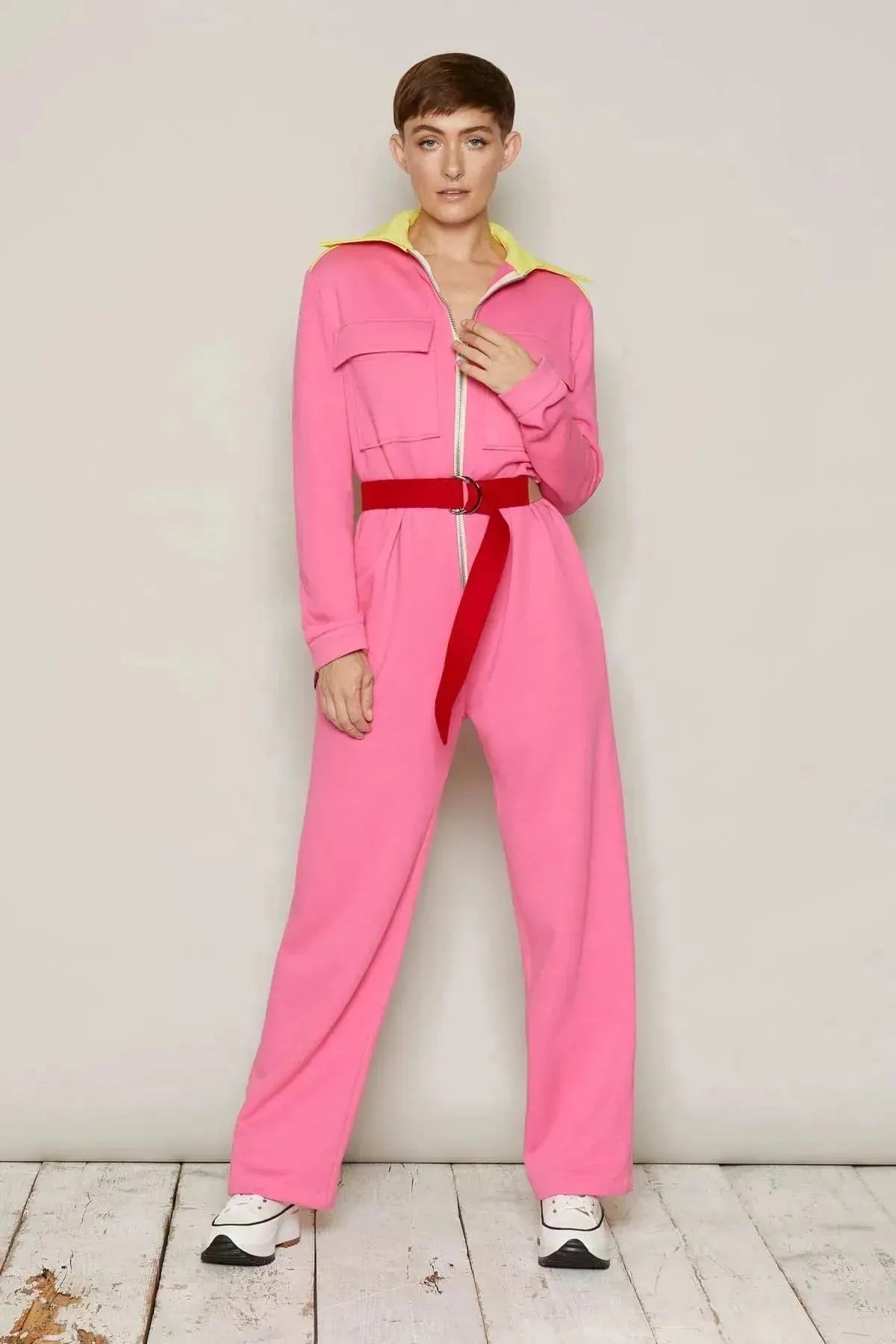 Belinda Boiler Suit (Pink)