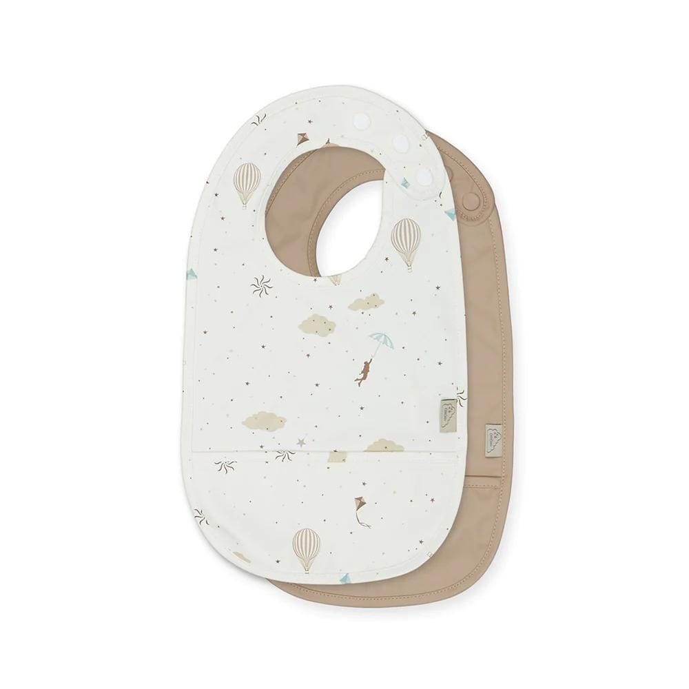 Bib with pocket - 2 Pack - DREAMLAND