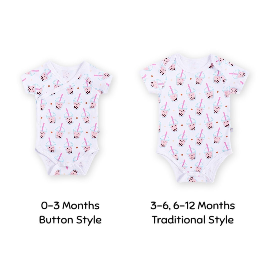 Organic Cotton Baby Onesie - Boba