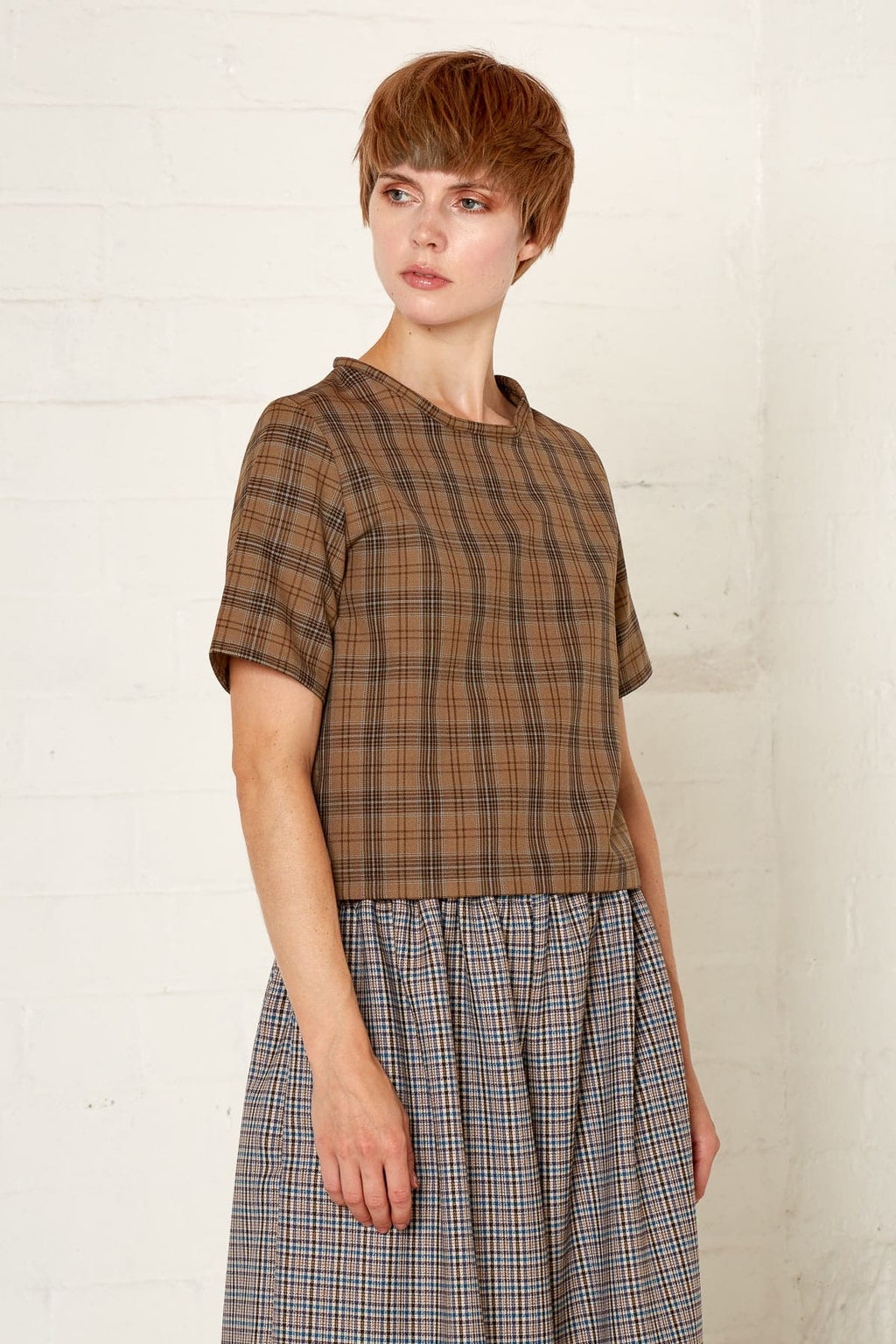 Brigitte Top (Brown)